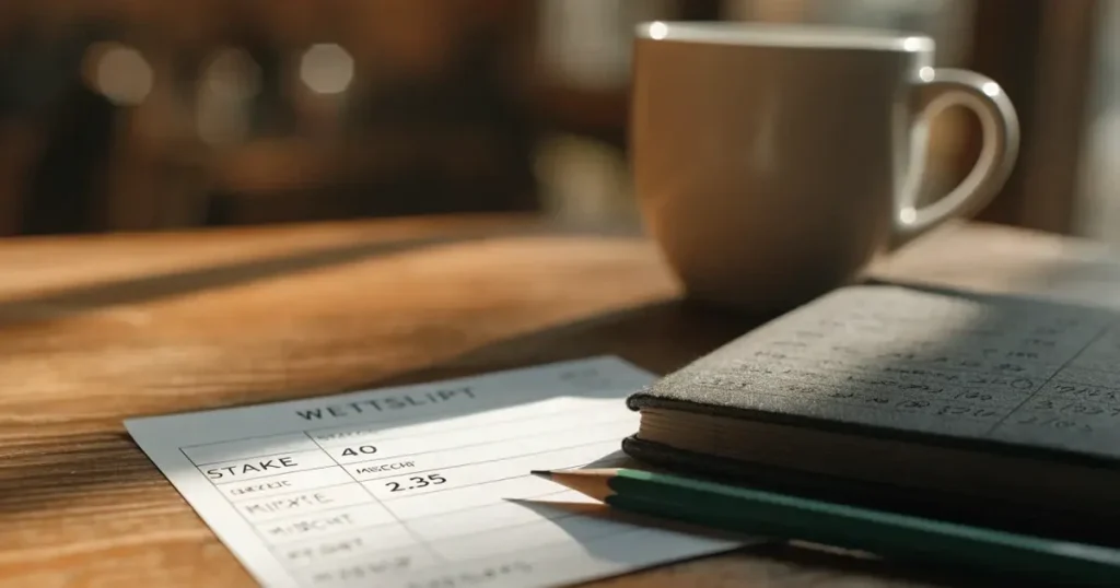 Ein Taschenrechner und ein Bleistift liegen auf kariertem Papier, auf dem nur handgezeichnete Striche und Kreise zu sehen sind.